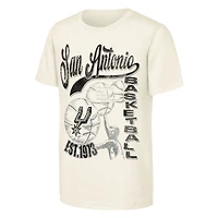 Youth Outerstuff Natural San Antonio Spurs Ticket Stub T-Shirt