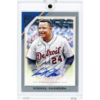 Miguel Cabrera Detroit Tigers Autographed 2022 Topps Gallery #VA-MCA Card