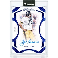 Joe Greene Pittsburgh Steelers Autographed 2025 Panini Flawless Sapphire #FF-JGE #10/10 Card