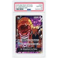 St. Shepherd Ju Peter 2025 One Piece Carrying On His Will #084 PSA Authenticated 10 Card