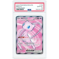 Mew EX 2023 Pokemon 151 #193 PSA Authenticated 10 Card