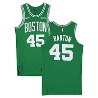 Dalano Banton Boston Celtics Game-Used #45 Kelly Green Nike Jersey vs. Philadelphia 76ers on April 26, 2026 - Size 46+4