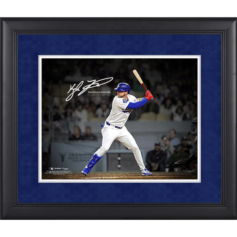 Kyle Tucker Los Angeles Dodgers Facsimile Signature Framed 11" x 14" Spotlight Photograph