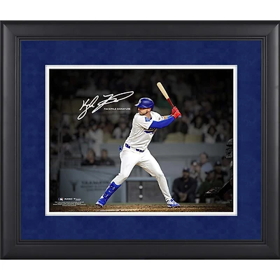 Kyle Tucker Los Angeles Dodgers Facsimile Signature Framed 11" x 14" Spotlight Photograph