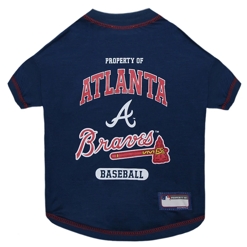 Atlanta Braves Pet T-Shirt