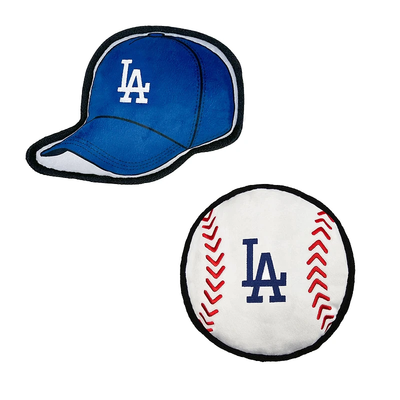 Los Angeles Dodgers Two-Piece Tough Chew Toy Set