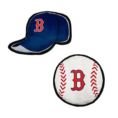 Boston Red Sox Two-Piece Tough Chew Toy Set