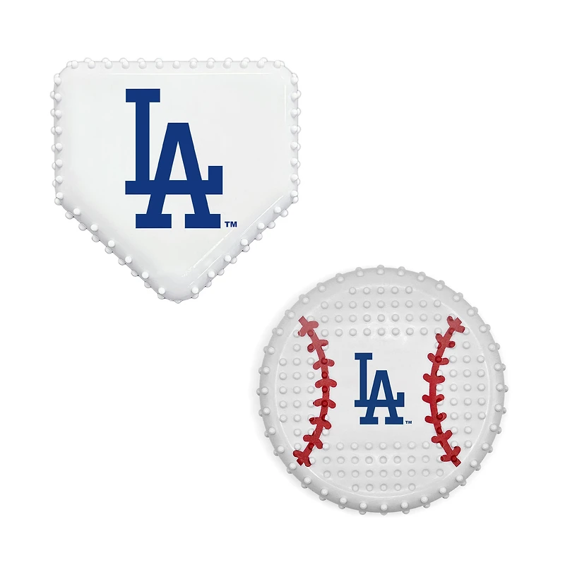 Los Angeles Dodgers Two-Piece Mega Chew Toy Set