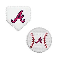 Atlanta Braves Two-Piece Mega Chew Toy Set