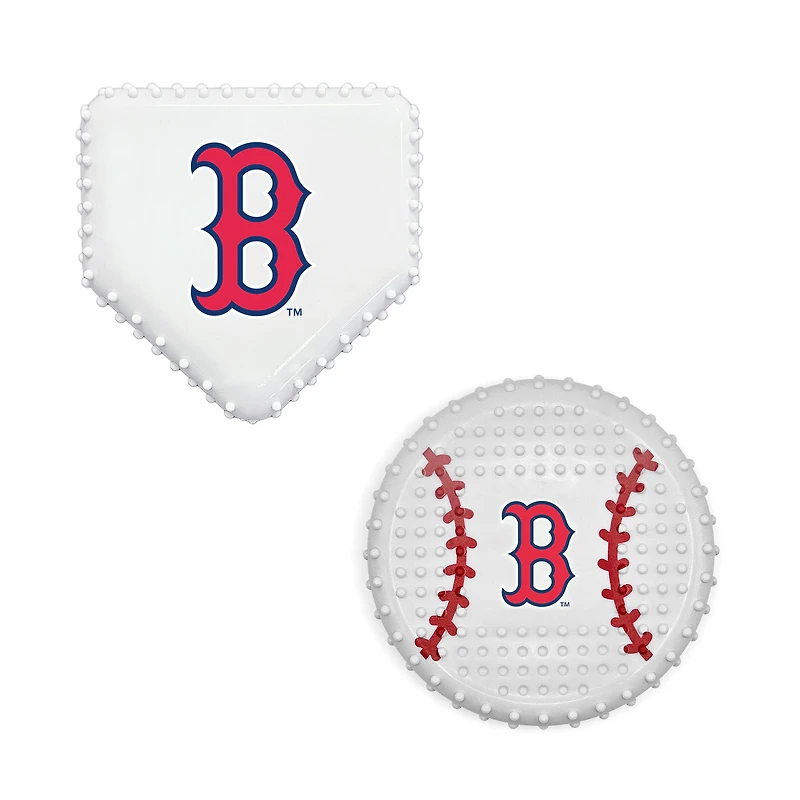 Boston Red Sox Two-Piece Mega Chew Toy Set