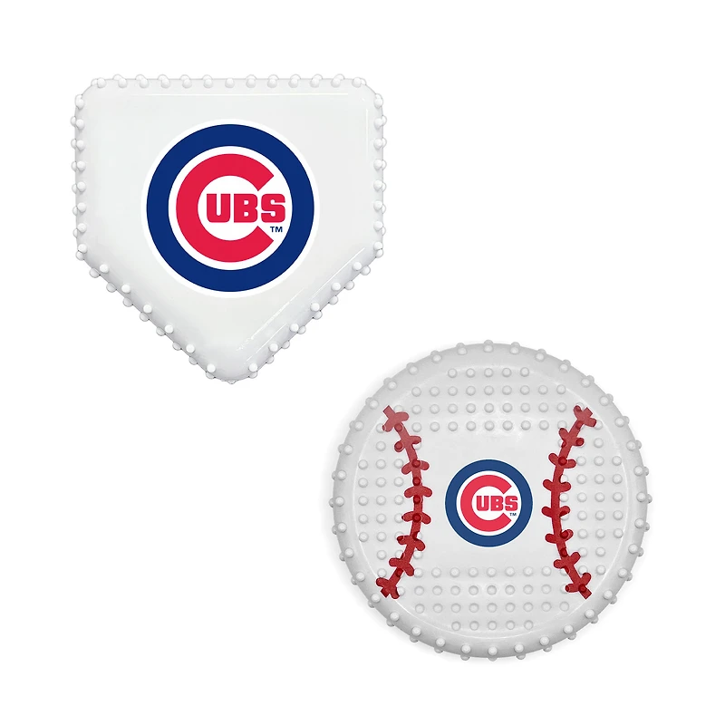 Chicago Cubs Two-Piece Mega Chew Toy Set