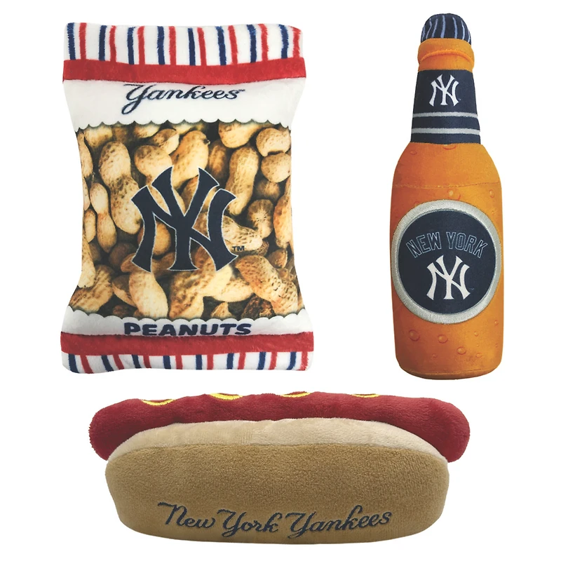 New York Yankees Three-Piece Chew Toy Bundle