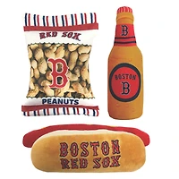 Boston Red Sox Three-Piece Chew Toy Bundle
