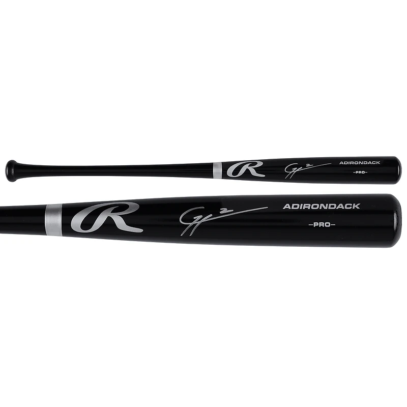 Gunnar Henderson Baltimore Orioles Autographed Black Rawlings Pro Bat