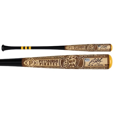 Paul Skenes Pittsburgh Pirates Autographed Pillbox Bat Company Mural Series Bat with "25 NL Cy Young" Inscription - Limited Edition of 5