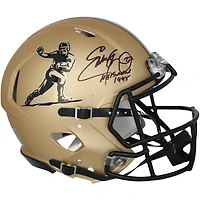 Eddie George Ohio State Buckeyes Autographed Riddell Heisman Gold Speed Authentic Helmet with "1995 Heisman" Inscription