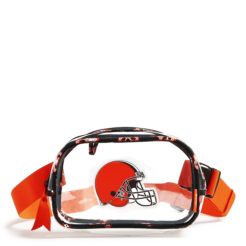 Cleveland Browns Vera Bradley Clear Small-Belt Bag