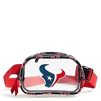 Houston Texans Vera Bradley Clear Small-Belt Bag