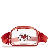 Kansas City Chiefs Vera Bradley Clear Small-Belt Bag