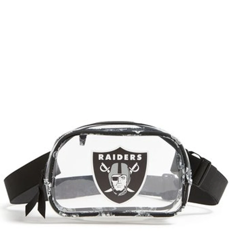 Las Vegas Raiders Vera Bradley Clear Small-Belt Bag