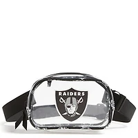 Las Vegas Raiders Vera Bradley Clear Small-Belt Bag