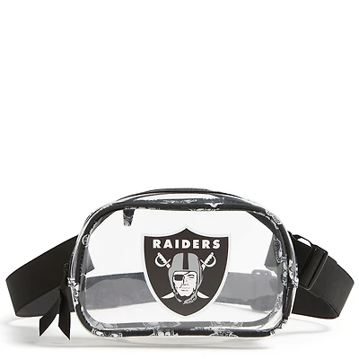 Las Vegas Raiders Vera Bradley Clear Small-Belt Bag