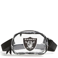 Las Vegas Raiders Vera Bradley Clear Small-Belt Bag