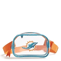 Miami Dolphins Vera Bradley Clear Small-Belt Bag