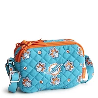 Women's Vera Bradley Miami Dolphins Small Stadium Crossbody Bag