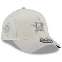 Men's New Era Natural Houston Astros Crisp Equinox World Series 9FORTY A-Frame Adjustable Hat