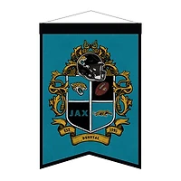 Jacksonville Jaguars 15" x 22" Crest Banner