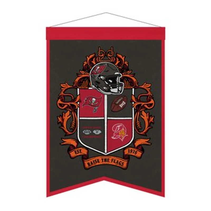 Tampa Bay Buccaneers 15" x 22" Crest Banner