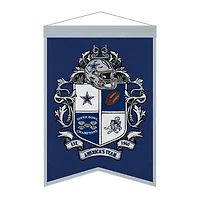 Dallas Cowboys 15" x 22" Crest Banner