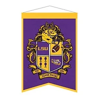 LSU Tigers 15" x 22" Crest Banner