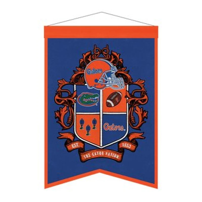 Florida Gators 15" x 22" Crest Banner