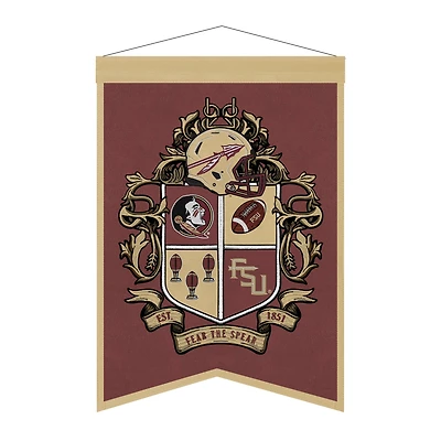 Florida State Seminoles 15" x 22" Crest Banner