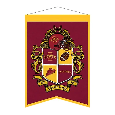 Iowa State Cyclones 15" x 22" Crest Banner
