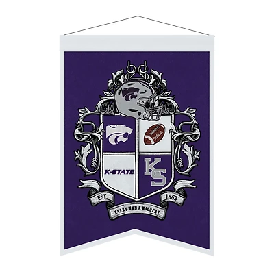 Kansas State Wildcats 15" x 22" Crest Banner