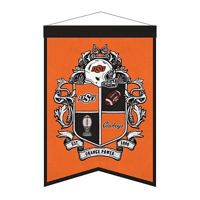 Oklahoma State Cowboys 15" x 22" Crest Banner