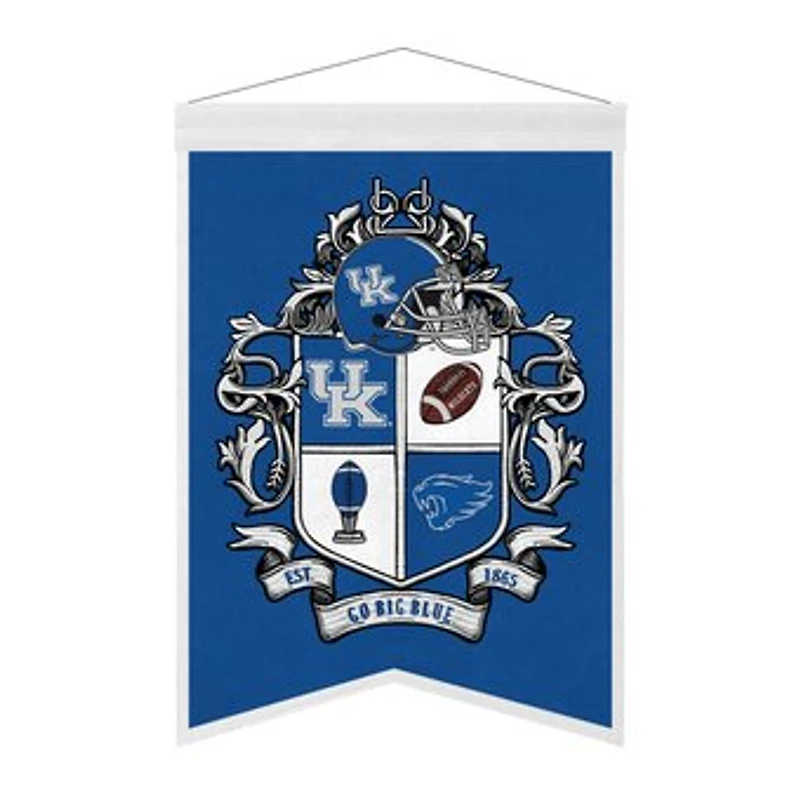 Kentucky Wildcats 15" x 22" Crest Banner