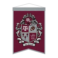 Texas A&M Aggies 15" x 22" Crest Banner