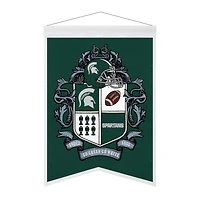Michigan State Spartans 15" x 22" Crest Banner