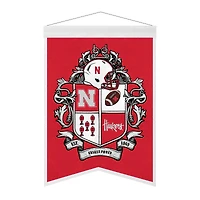 Nebraska Huskers 15" x 22" Crest Banner