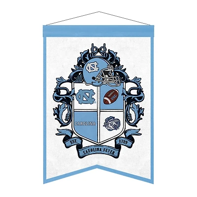 North Carolina Tar Heels 15" x 22" Crest Banner