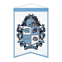 North Carolina Tar Heels 15" x 22" Crest Banner