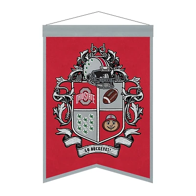 Ohio State Buckeyes 15" x 22" Crest Banner