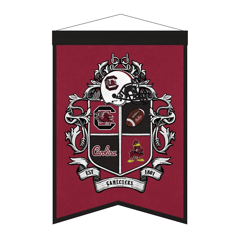 South Carolina Gamecocks 15" x 22" Crest Banner