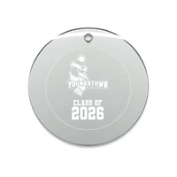 Jardine Youngstown State Penguins 3.25" Class of 2026 Round Glass Ornament