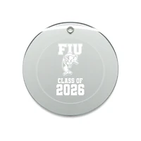 Jardine FIU Panthers 3.25" Class of 2026 Round Glass Ornament