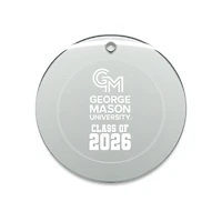 Jardine George Mason Patriots 3.25" Class of 2026 Round Glass Ornament